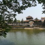 Jardin de la cité impériale à Hué