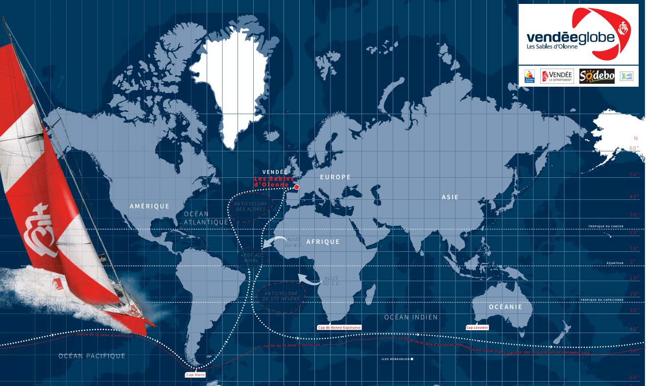 Classement et Parcours du Vendée Globe 2020