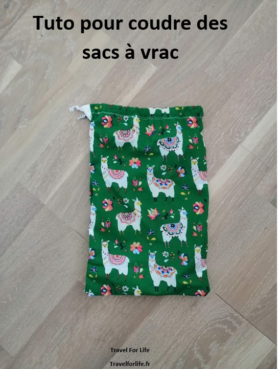 Tuto couture sac à vrac
