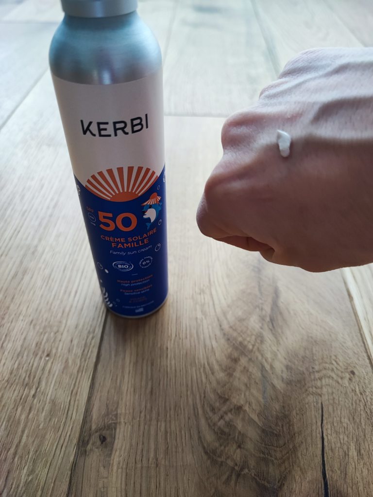 Crème solaire Bio - SPF50 - KERBI