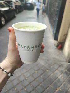 Matcha chez Matamata